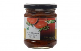 Fiordelisi Sun dried Tomatoes in Extra Virgin Olive Oil  Glass Jar  180 grams